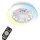Briloner LED Deckenventilator 38 cm Weiß
