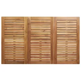 vidaXL 7-teilige Garten Essgruppe aus massivem Akazienholz