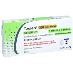 TOUJEO 300 E/ml SoloStar Inj.-Lsg.i.e.Fertigpen 5X1,5 ml