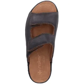 Rieker Slides Dunkelbraun 47