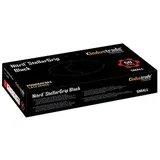 Meditrade Industrade® Einmalhandschuhe Nitril StellarGrip Black S schwarz