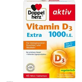 Doppelherz Vitamin D 1000 I.E. Extra Tabletten 45 St.