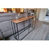 Ambiente Haus Konsole »Urban Konsoltisch - (B) 133cm«, (1 St.), schwarz