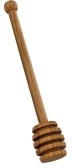 Metaltex Oliven-Holz Honiglöffel, Praktischer Schopflöffel zum sicheren Aufnehmen von Honig, 1 Stück, 16 cm