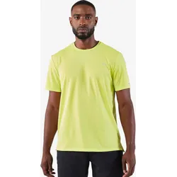 Laufshirt kurzarm Herren atmungsaktiv - Run 500 Dry gelb M