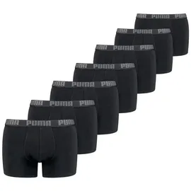 Puma Herren Boxershorts 7er Pack Black | M