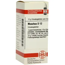 Moschus D 12 Globuli 10 g