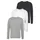 MAN'S WORLD Langarmshirt grau S