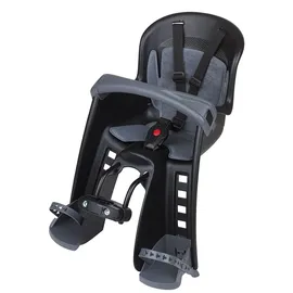 polisport bike Bilby Junior+ Vorderer Kindersitz Für Fahrräder - Black / Dark Grey - Max 15 kg