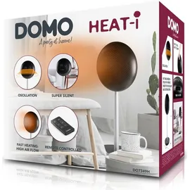 DOMO Turbo Keramik Heizung 2000 W Schwarz