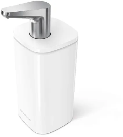 295 ml Seifenspender, weißer Stahl