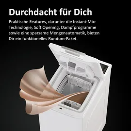 Haier THASNQ476TM5-84 Toplader (7 kg, 1400 U/min)