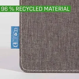 Sigel Schreibtischunterlage Eyestyle hellblau/dunkelgrau Kunststoff 60,0 x 45,0 cm, 1 St.