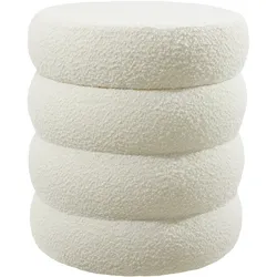 TECTAKE Sitzhocker Altu, gepolstert, Stauraum  1