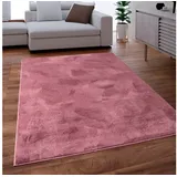 Paco Home Fellteppich »Kunstfell Soft 380«, rechteckig, 14 mm Höhe, Langflor, Kuschelteppich - besonders weich, Uni-Farben Paco Home beerenfarben B: 120 cm 1 St.