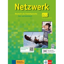 Netzwerk / Kurs- und Arbeitsbuch A2, Teilband 2 mit 2 Audio-CDs und DVD