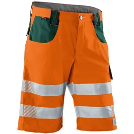 Kübler PSA Reflectiq Shorts 2307 warnorange/moosgrün 50