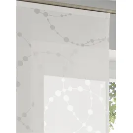 Heine Schiebegardine Klettschiene 60 x 245 cm Weiß