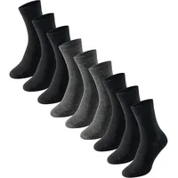 SCHIESSER Damen 9 Pack Strümpfe-Sparpack Socks, Sortiert 1, 35/38