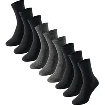 SCHIESSER Damen 9 Pack Strümpfe-Sparpack Socks, Sortiert 1, 35/38