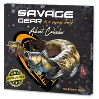 Savage Gear Advent Calendar Predator 2024 - Adventskalender, Angelkalender, Geschenk für Angler