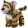 Bauer Plüsch Tiger 15 cm Beige