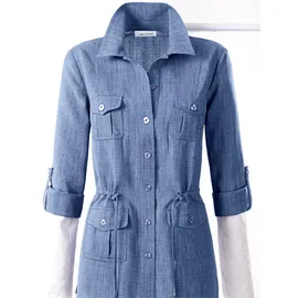 Witt Weiden Blusenjacke taubenblau 36