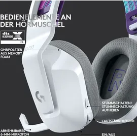 Logitech G733 Lightspeed weiß