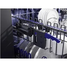 KOENIC KDW 6031 A BI Einbau-Geschirrspüler (teilintegrierbar, 596 mm breit, Schwarz)