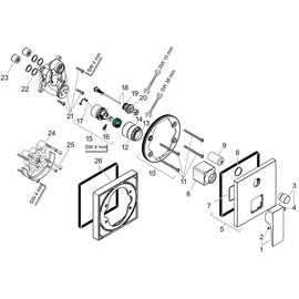 Hansgrohe Metropol Thermostatregler (32545000)