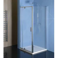 Polysan s.r.o. Komplettdusche Rechteckige / Quadrat Duschkabine Drehtür 800-900x800mm L/R Variante, BxT: 90x80 cm, Polysan-EL1638EL3238-SET