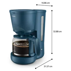 Philips 3000 Series Filterkaffeemaschine HD7411/70 blau