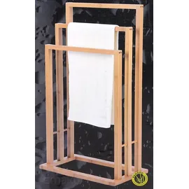 Bathroom Solutions Bambus Handtuchhalter mit 3 Stangen