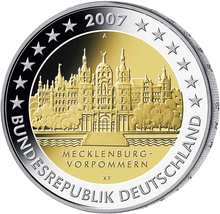 5x2-Euro"Mecklenburg-Vorpommern