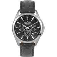 Jacques Lemans Derby 1-1945.1A Herrenchronograph - Schwarz/Grau