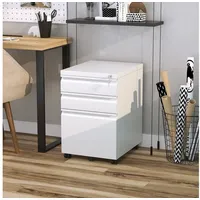 Vinsetto Aktenschrank 39 x 48 x 60 cm Weiß
