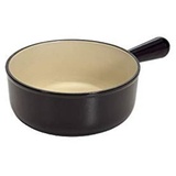 Le Creuset Caquelon Caquelon, Schwarz