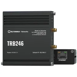 TELTONIKA Mobiler Router "Industrierouter, IoT-LTE-Gateway Teltonika TRB246 Cat 4, 1x RJ45 100 M", eh13, B:9,00cm H:3,00cm T:11,00cm, Router
