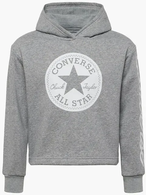 Kinder Hoodie - Damen - grau