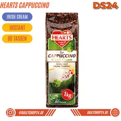 HEARTS Cappuccino - 1 Stück / Cappuccino Irish Cream
