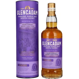 Glencadam RESERVA PX 46% vol 0,7 l Geschenkbox