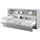 meblini BC-06 90 x 200 cm Grau