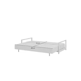 deinbett Schlafsofa ¦ grau ¦ Maße (cm): B: 210 H: 70 T: 112.0