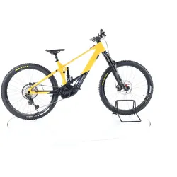 Orbea Wild H10 Fully E-Bike 2024 - corn yellow metallic night black gloss - S