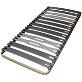 Lattenrost Mit Rahmen Und 13 Extra-breiten Latten Braun 90 x 190 cm