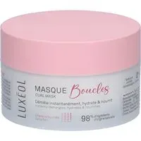 LUXÉOL Masque Boucles Démêlant Hydratant Nourrissant Cheveux Bouclés 200 ml