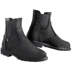 Bogotto Chelsea Motorrad Stiefel, schwarz, Größe 44 für Frauen