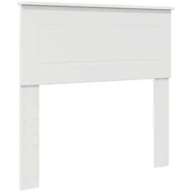 vidaXL Kopfteil mit Kopfteil Weiß 90 cm Holzwerkstoff 888341