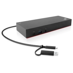Lenovo ThinkPad Hybrid USB-C Dock mit USB A fuer E480, E580, etc. (40AF0135EU)
