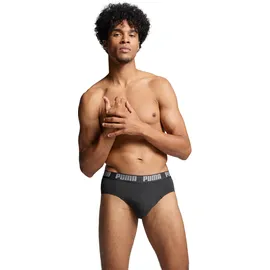 Puma Everyday Slips Grau Melange/Schwarz XL 2er Pack